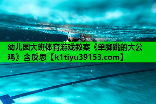 幼儿园大班体育游戏教案《单脚跳的大公鸡》含反思